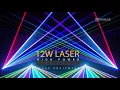 SHE S New Arrival 12W RGB Animation Laser Light For Wedding DJ Club Theater Performance stage