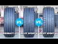 Michelin Pilot Sport 5 vs Pilot Sport 4S vs Primacy 4+! De verschillen getest en uitgelegd!