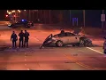 One dead after car crashes through Euclid dealership bus shelter