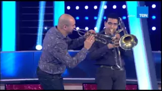   مووواه   النفيخة   فريق النفيخة يبدع ويشعل الاستوديو بعزف كولكشن أغانى النجم أحمد عدوية دندنها