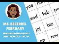 February Nonsense Word Fluency