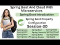 Spring Boot with Microservices Session 30 Spring Boot Property Configuration