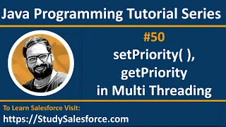 50 Java How to apply priorities using setPriority and getPriority in multithreading in java