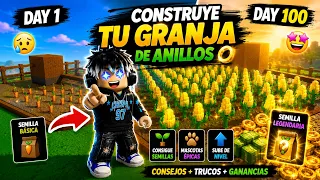 🌽 ¡PASÉ de NOOB a MILLONARIO en CONSTRUYE UNA GRANJA DE ANILLOS! 💰🔥