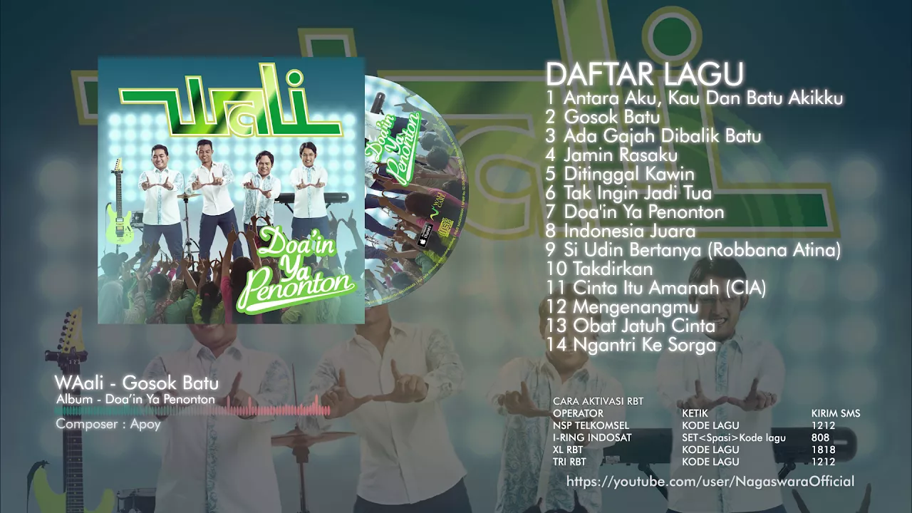 
          
          
          
            
            Wali - Doa'in Ya Penonton (Full Album)
          
        . 