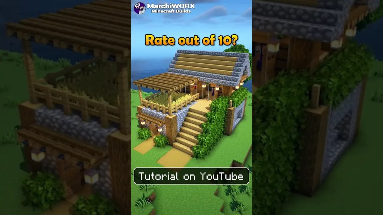 Minecraft Perfect Survival House ???? Build Tutorial