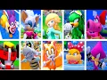 Mario and Sonic at the Rio 2016 Olympic Games - All Guest Characters 3DS