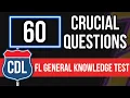 Florida CDL General Knowledge Exam Questions and Answers 2026 FL DMV Permit Test Study Guide