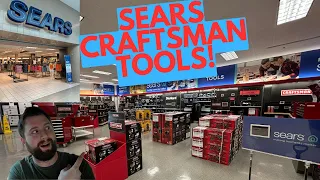 I Found a Sears STORE with CRAFTSMAN TOOLS STILL IN STORE FULL STORE TOUR
