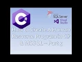 Part 5 - How To Create A Human Resource System in C and MSSQL From Scratch
