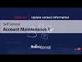 Self Service Account Maintenance 1 Robins Financial Credit Union