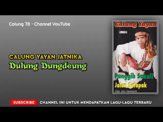 Download MP3 Calung Yayan Jatnika - Dulung Dung Deng
