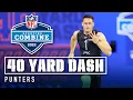 Punters Run the 40-Yard Dash at 2022 NFL Combine