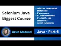 Java - Part 6 Selenium Java Biggest Course
