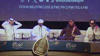 تنتظر كلمة احبك   حمد الخزينة و متعب الشعلان من جلسات صوت الخليج دندنها