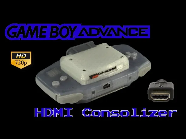 HDMI Game Boy Advance: The GBA Consolizer