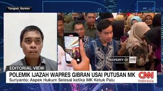Polemik Ijazah Wapres Gibran Usai Putusan MK | Editorial View