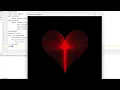 Amazing Red Heart Pattern Using Python Turtle Graphics - Watch it codingwithnoman