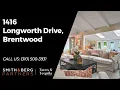 1416 Longworth Drive Brentwood Smith Berg Partners