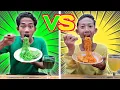 Download Lagu TANTANGAN MAKANAN 1 WARNA, MAKANAN HIJAU VS MAKANAN KUNING SELAMA 24 JAM! | Mikael TubeHD