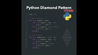 Python Diamond Pattern - HTPMR High