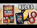 Lagu Hoe speel je UNO NO MERCY - EXPANSION PACK (officiële regels, instructies en gameplay) | boardgam...