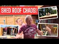 Download Lagu DISASTER on the Shed Roof! 🌧️ Gary Sleeps While I Struggle Alone 😩