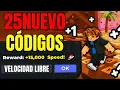 NUEVOS CODIGOS FUNCIONALES PARA 1 SPEED KEYBOARD ESCAPE AGOSTO 2026 CODIGOS DE 1 SPEED KEYBOARD