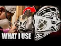 How To Paint a Goalie Mask At Home Everything I Use