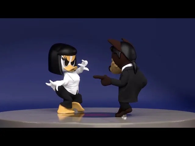 Twist Contest: Cartoon Pulp Fiction Dance Duo video thumbnail