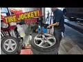 Broke the Bead Mechanic Slings Some Tires Today