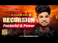 Mastering Recursion Factorials Powers of X Explained with Python Examples