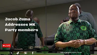jacob zuma addresses mk party members