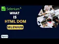 What is HTML DOM in selenium webdriver What is ShadowDom and ShadowRoot in Selenium