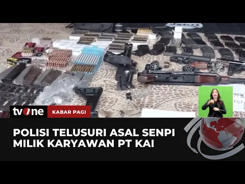 Dipakai untuk Serang Mako Brimob, Polisi Telusuri Asal Senjata Api Milik Karyawan PT KAI
