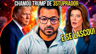 TRUMP ANIQUILA JORNALISTA ESQUERDISTA APÓS SOFRER FALSA ACUSAÇÃO AO VIVO