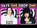Download Lagu SAVE ONE DROP ONE KPOP SONG 🔥 2025 vs 2024 🎶 | KPOP QUIZ 2025