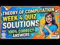 Theory Of Computation Week 4 Quiz Solutions 100 Correct Answers NPTEL 2026 SWAYAM 2026