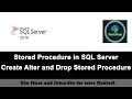 77-Stored Procedure in SQL SERVER Create Alter Drop Stored Procedure with Example