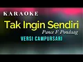 Download Lagu Tak Ingin Sendiri (Pance F Pondaag) Karaoke versi Campursari