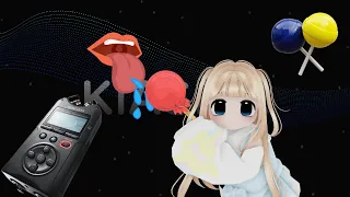 roblox asmr eating lollipop slurpy mouth sounds