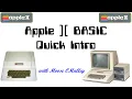 Apple 2 Basic Programming Intro
