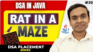 Rat in a Maze Problem Recursion Backtracking in Java DSA in Java Full Course
