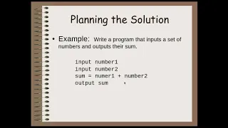 ICS 3U0 - Lesson 2