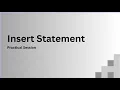 Insert Statement Different ways to insert the data into a table Oracle SQL Tutorials