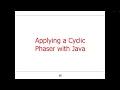 Example Application of Java Phaser