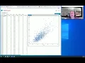 Using StatCrunch to find r