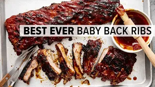 BABY BACK RIBS | Super Easy in the Oven!