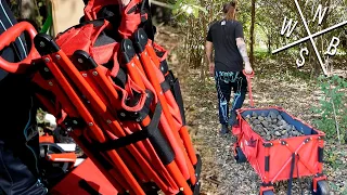 OVERMONT Collapsible Wagon Cart - Test Review