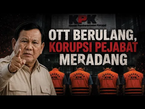 OTT Berulang, Korupsi Pejabat Meradang